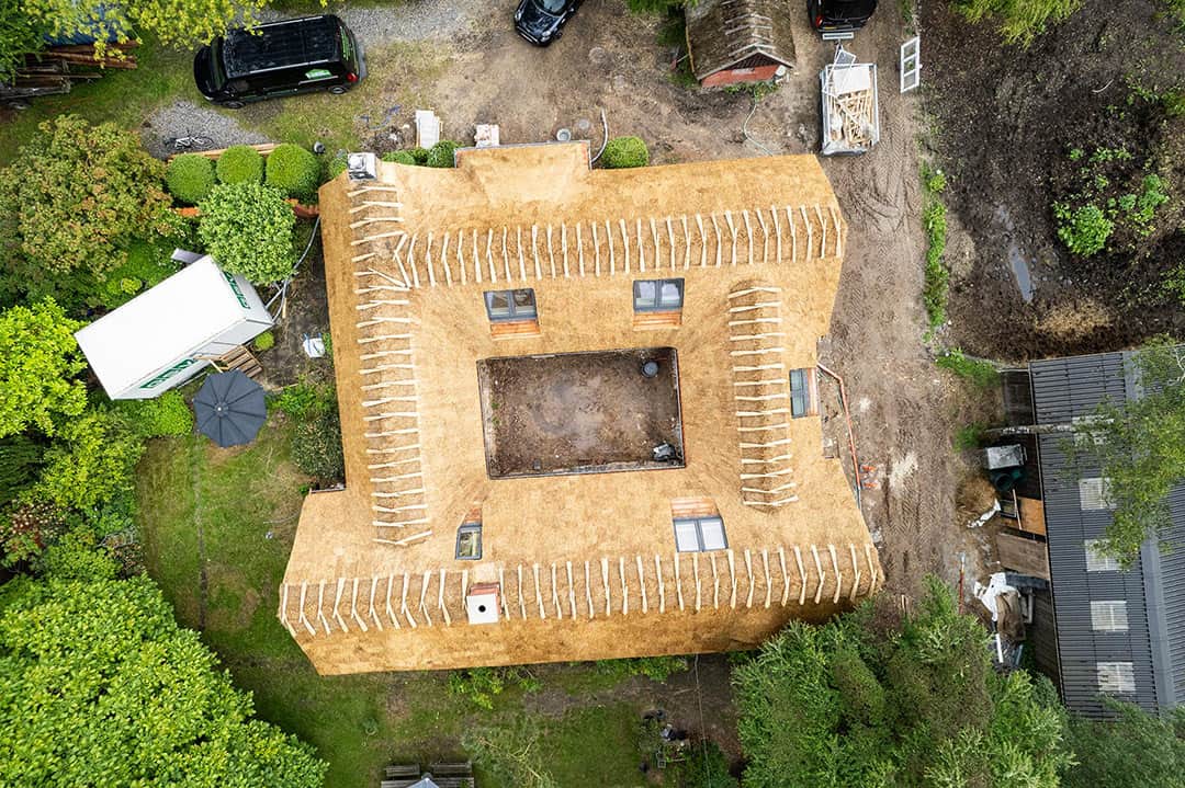 Billede af hus ovenfra